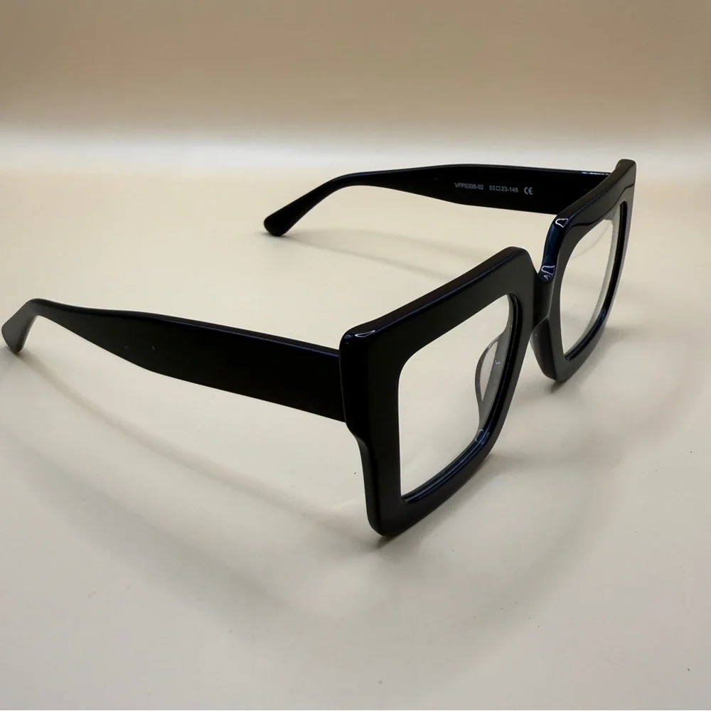 Zeelool Black Square Glasses